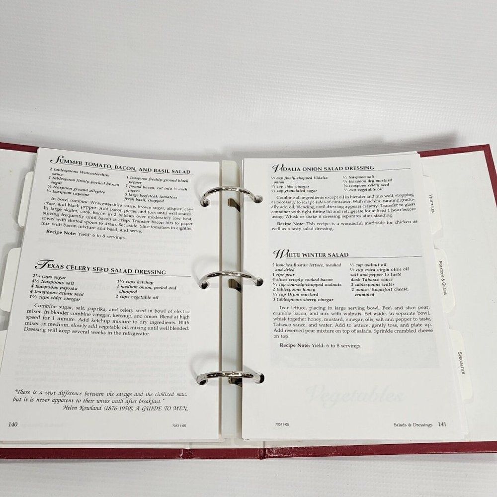 Tewksbury At Table Cookbook Collection Of Recipes - Picture 9 of 14